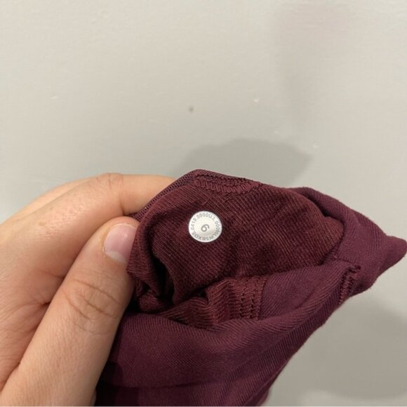 Lululemon Ready To Rulu Jogger Pants Updated Garnet Size 6 Drawstring - Picture 8 of 10